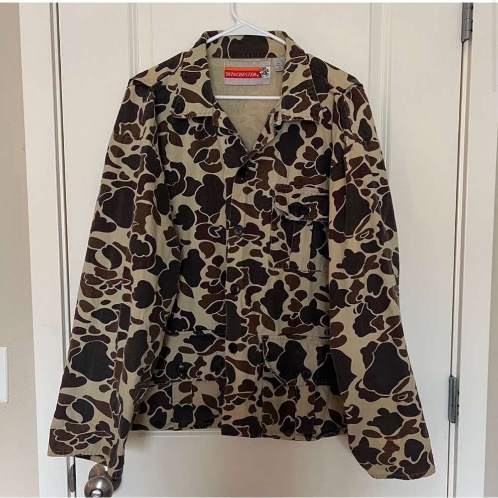 Vintage 80s Winchester Duck Camo Jacket XL - Picture 11 of 11